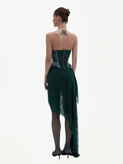 Emerald Luxe Corset