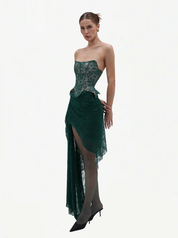 Emerald Luxe Corset